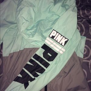 Pink windbreaker
